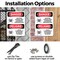 Signmission Pesticide Storage Area Bilingual Danger Sign, Plastic, 10in W x 14in L, 2PK OS-2PACK-DS-P-1014-VS-1524 - alternate 2